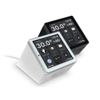 Supporto da tavolo per Display Touch Shelly Nero | Smart Home Automation