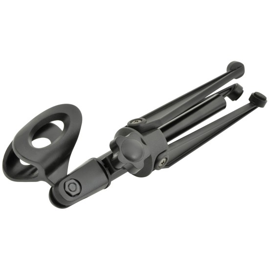 Supporto Microfono da Tavolo con Treppiede Pieghevole e Altezza Regolabile