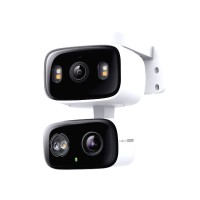 Tapo TC34 Telecamera di Sicurezza Smart Outdoor 2K con Doppia Lente
