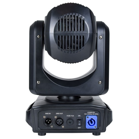 Testa Mobile Led Beam 100W con Anello RGB - Citronic Orbis 100