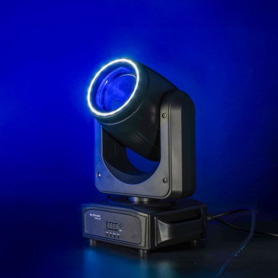 Testa Mobile Led Beam 100W con Anello RGB - Citronic Orbis 100