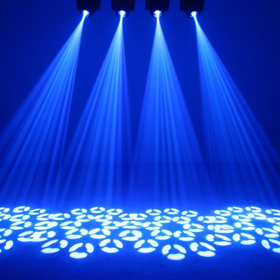 Testa Mobile Led Beam 100W con Anello RGB - Citronic Orbis 100