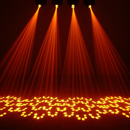 Testa Mobile Led Beam 100W con Anello RGB - Citronic Orbis 100