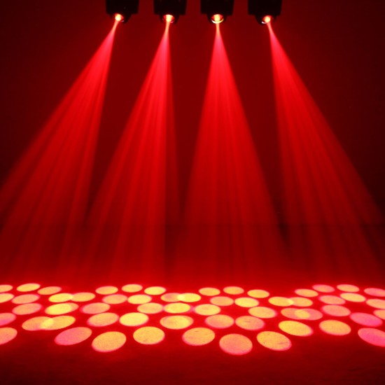 Testa Mobile Led Beam 100W con Anello RGB - Citronic Orbis 100