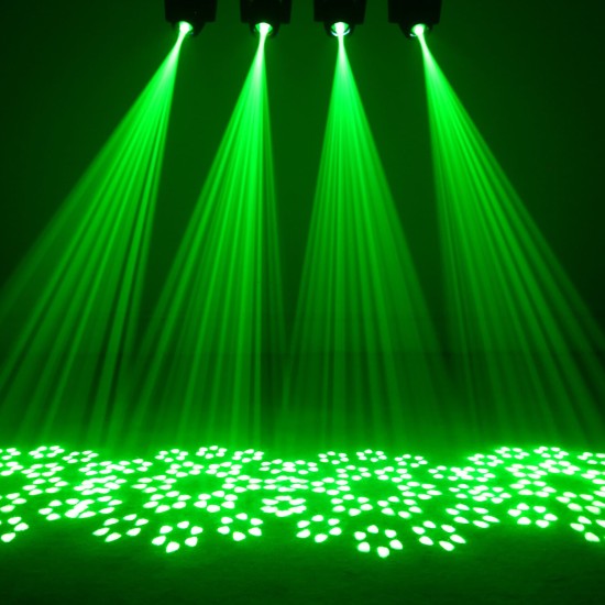 Testa Mobile Led Beam 100W con Anello RGB - Citronic Orbis 100