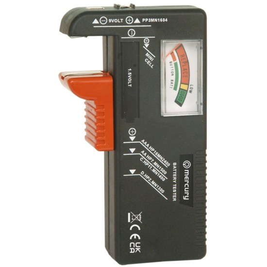 Tester Analogico Universale per Batterie - Controllo Preciso Stato di Carica