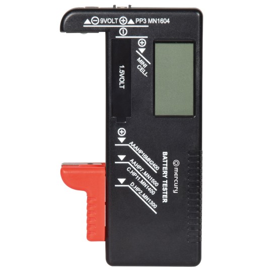 Tester Digitale Universale per Batterie con Display LCD Facile da Leggere