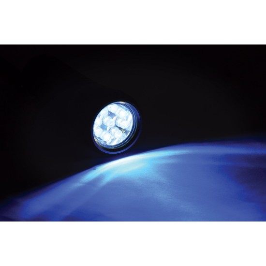 Torcia UV 9 LED per Rilevamento Banconote False e Agenti Fluorescenti