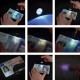 Torcia UV 9 LED per Rilevamento Banconote False e Agenti Fluorescenti