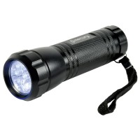 Torcia UV 9 LED per Rilevamento Banconote False e Agenti Fluorescenti