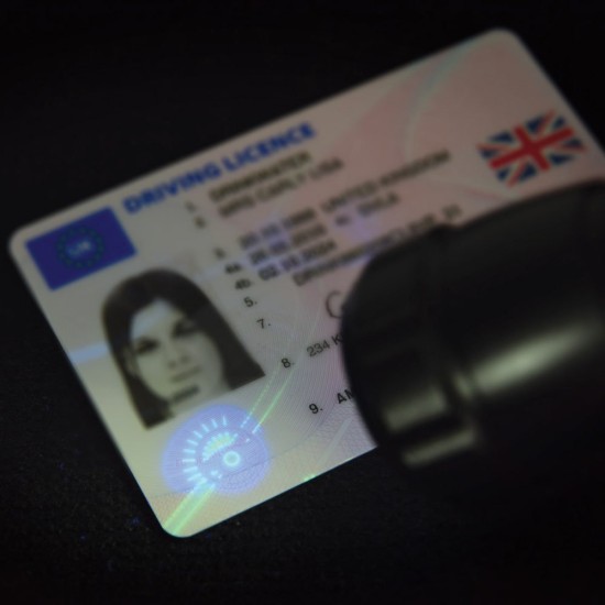 Torcia UV 9 LED per Rilevamento Banconote False e Agenti Fluorescenti