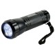 Torcia UV 9 LED per Rilevamento Banconote False e Agenti Fluorescenti