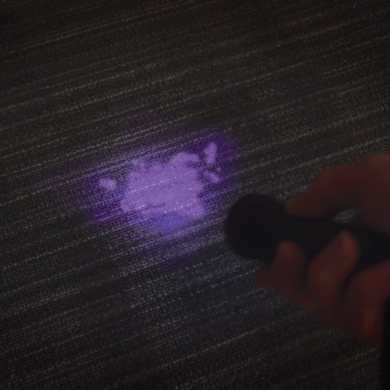 Torcia UV 9 LED per Rilevamento Banconote False e Agenti Fluorescenti