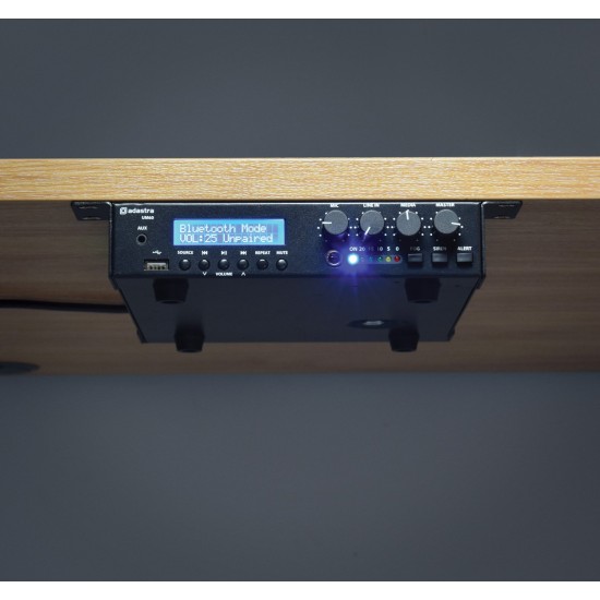 UM60 Mixer-Amplificatore Ultra Compatto 100V con USB, FM e Bluetooth