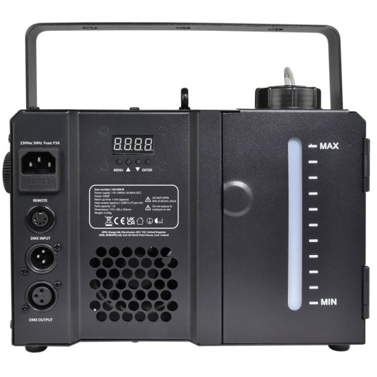 ZEPHYR-500: Macchina del Fumo Compatta 500W con Controllo DMX e Telecomando Wireless